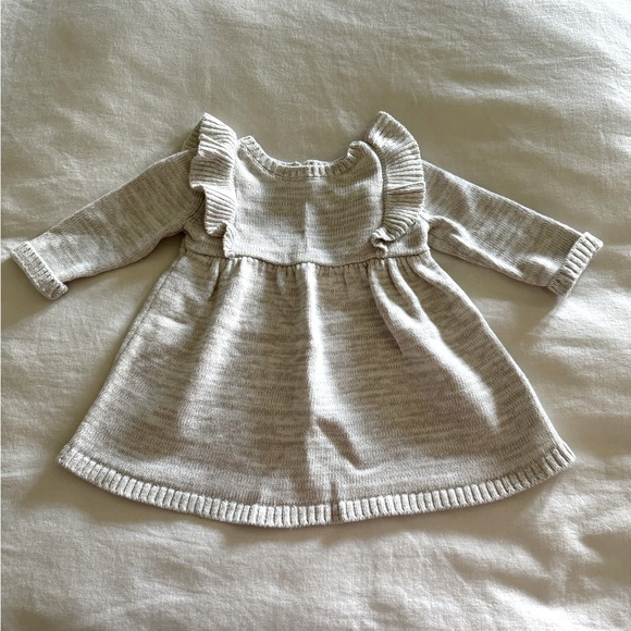 Baby Long-Sleeve Sweater Dress - Picture 3 of 4